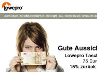 Lowepro Cashback Aktion